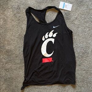 Nike Black Cincinnati Racerback Tank